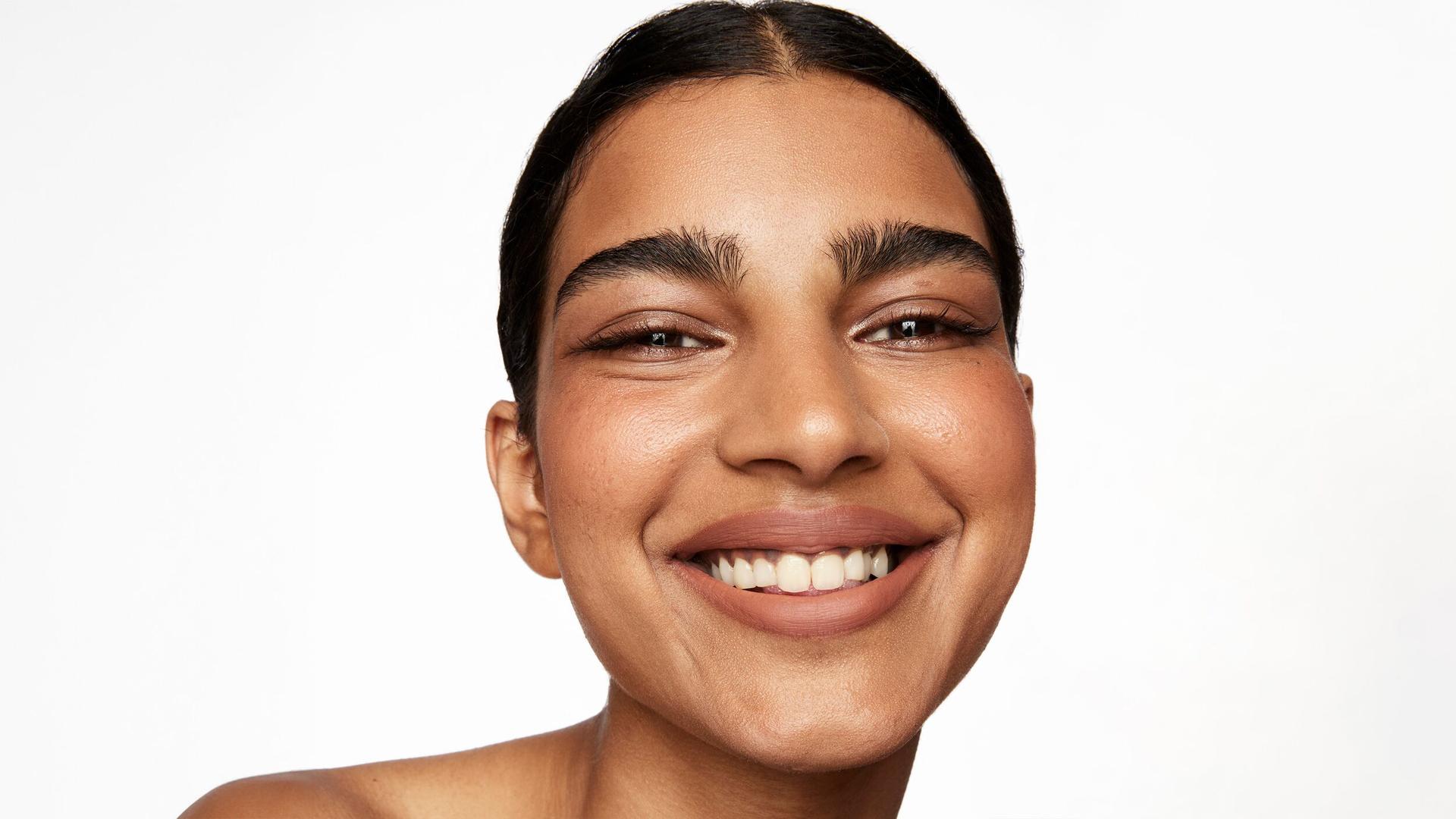 Young girl smiling at the camera