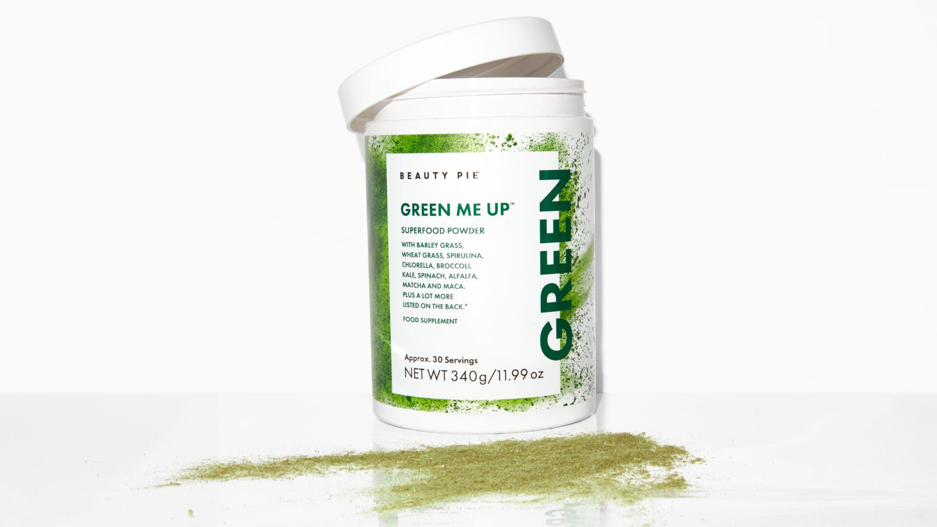 Product shot of green me up 