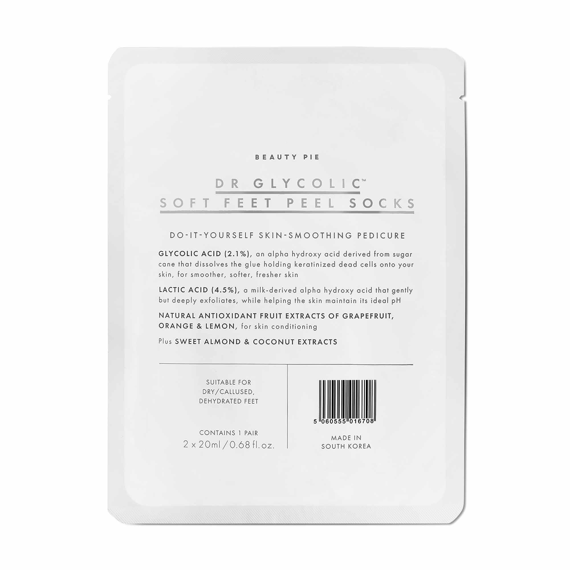 Dr Glycolic™ Soft Feet 7-Day Peel Socks